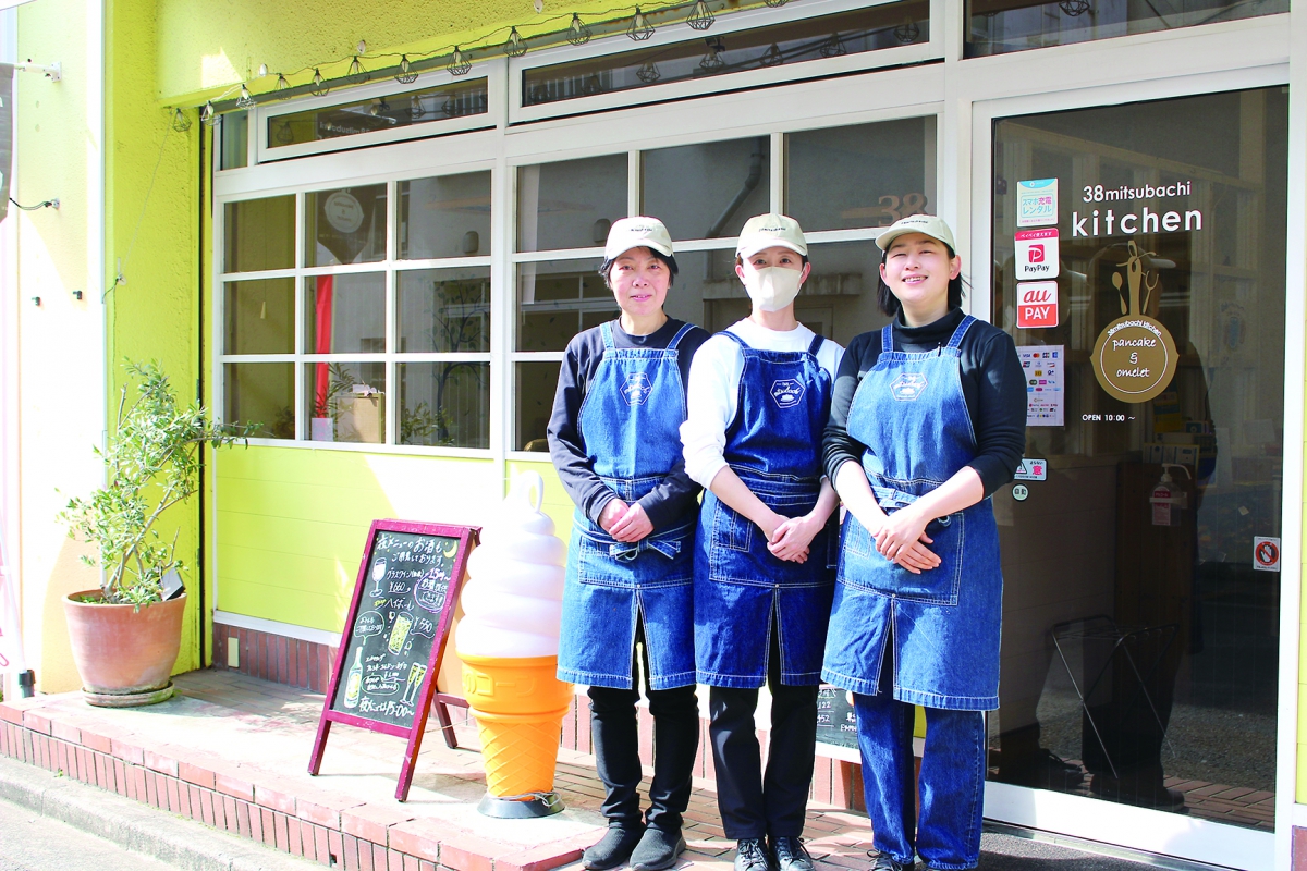 東北初のパンケーキ専門店として誕生したミツバチキッチン